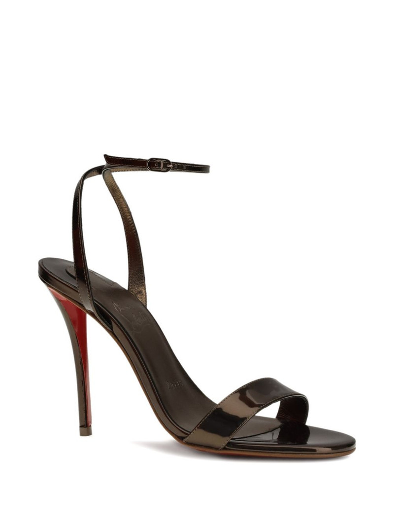 Christian Louboutin 100mm Miss Z ankle strap sandals outlook