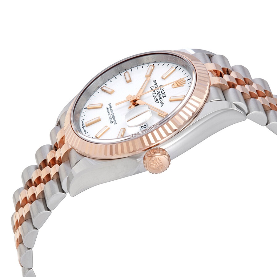 Rolex Datejust 36 Automatic White Dial Men's Steel and 18kt Everose Gold Jubilee Watch 126231WSJ - 2