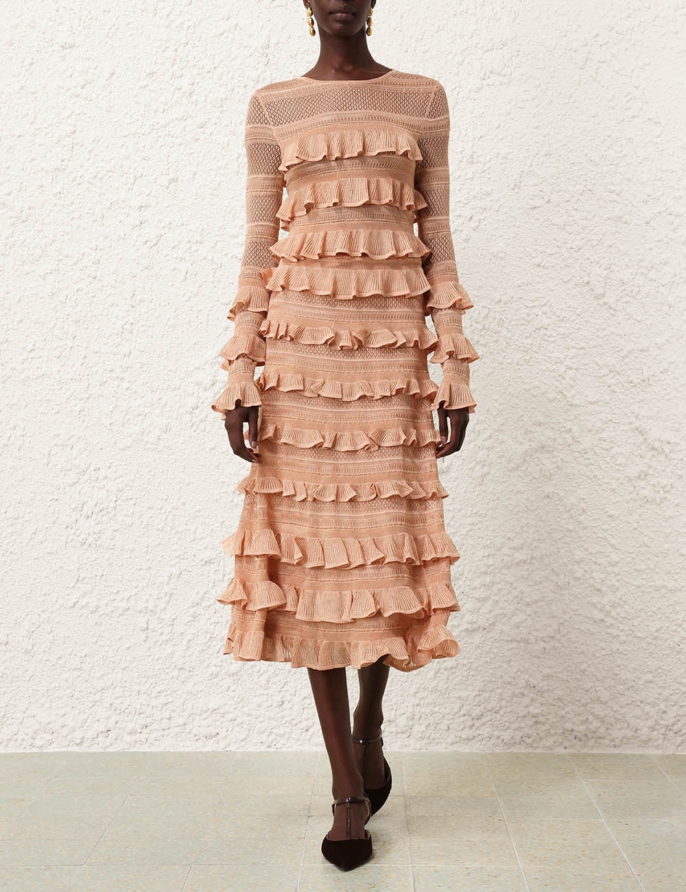 ILLUSTRATION FRILLED SKIRT - 2