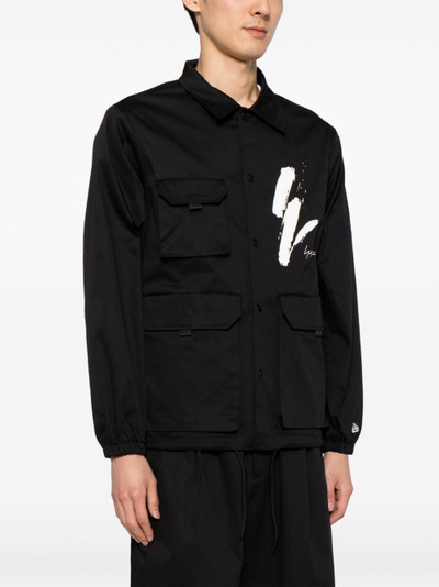 Yohji Yamamoto x New Era logo-print jacket outlook