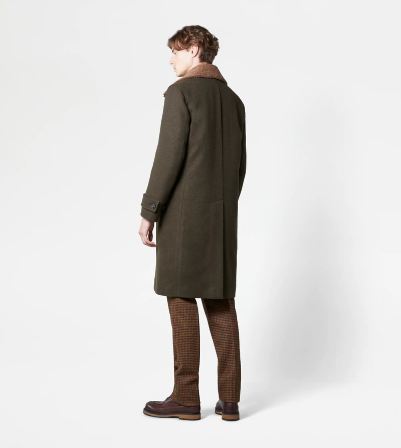 SHETLAND COAT - BROWN 3