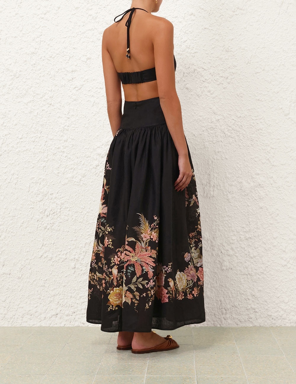 TALLOW HALTER MIDI DRESS - 4