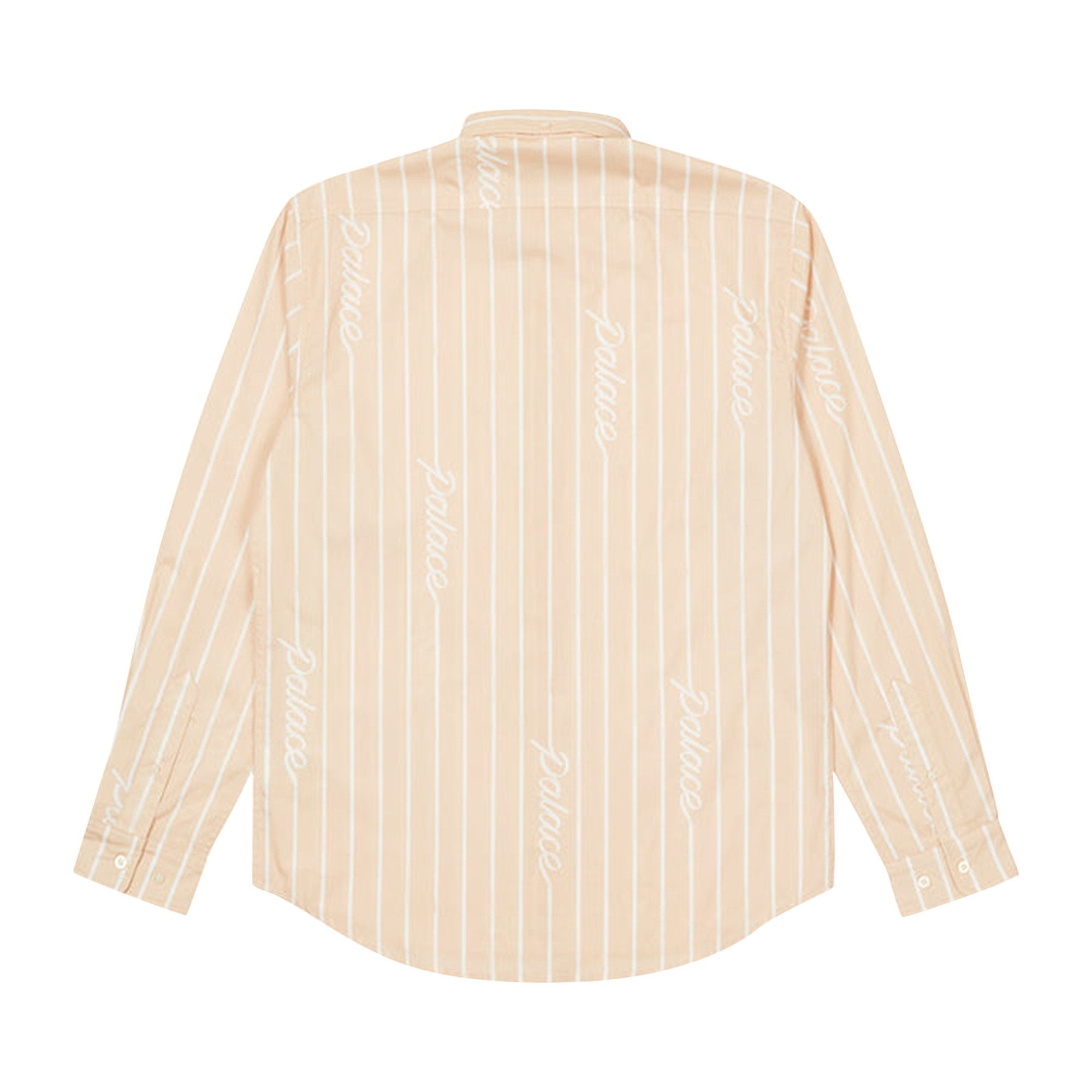 Palace Hand Stripe Shirt 'Tan' - 2