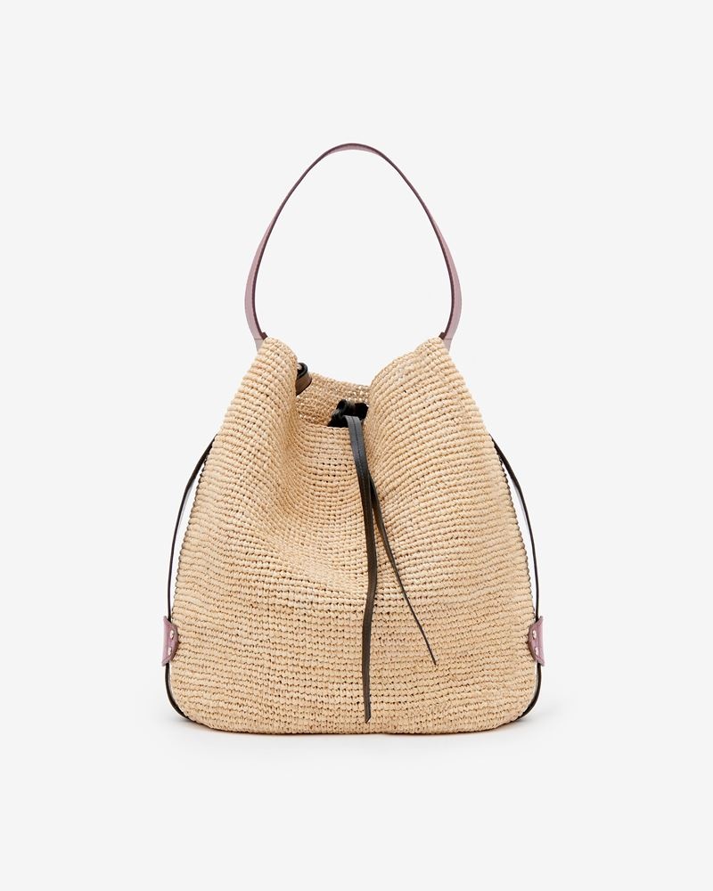 BAYIA RAFFIA BUCKET BAG - 1