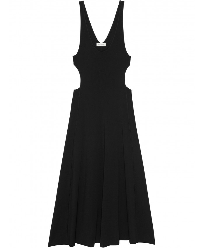 ワンピース Saint Laurent Cut-Out Wool Dress SAINT LAURENT Cut-out wool dress | REVERSIBLE