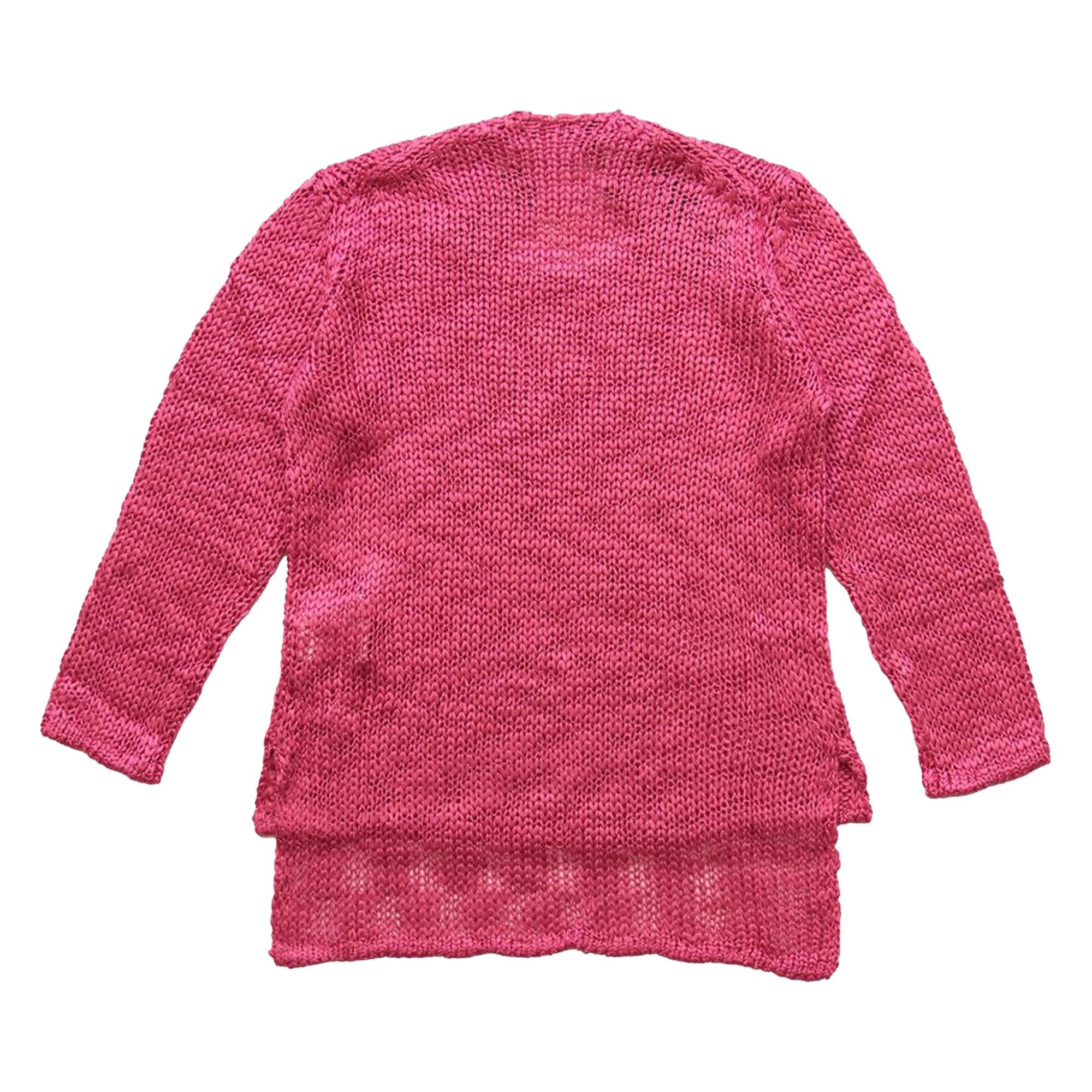 Comme des Garçons Homme Plus Crewneck Sweater 'Pink' - 2