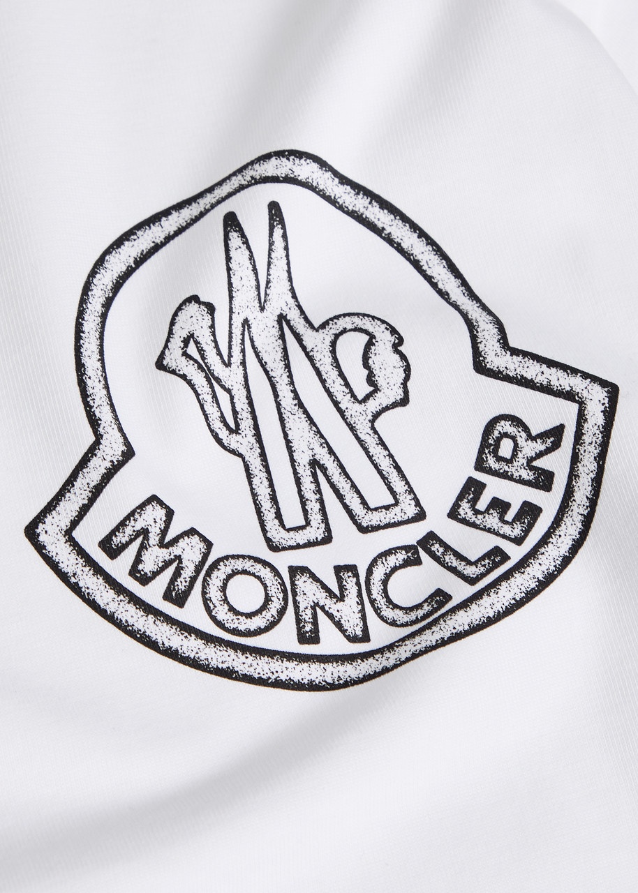 Moncler New Badge Logo-print Cotton T-shirt - 5