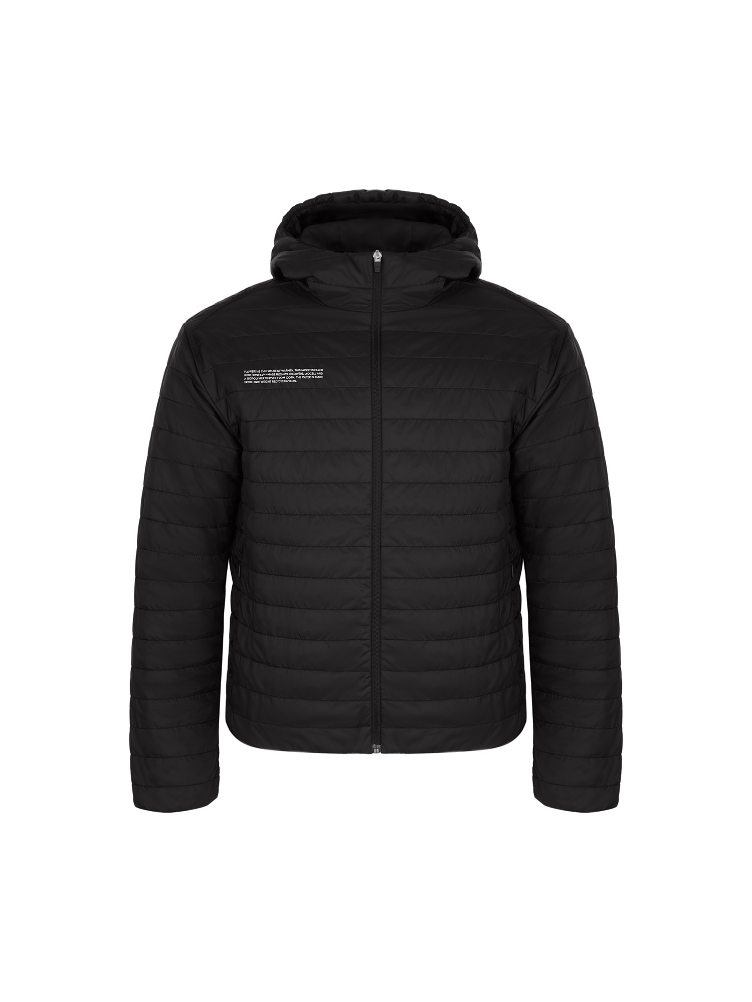 Womens Flower-Warmth Lite Jacket - Black - 2