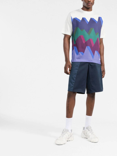 Missoni zigzag-print cotton T-shirt outlook