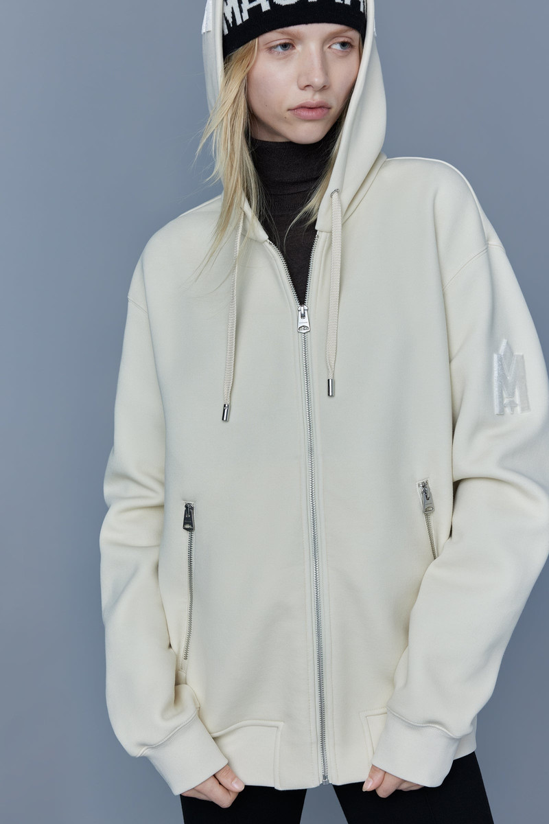 KRYS Zip-up with velvet embroidery 5