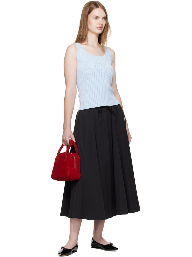 KENZO Black Kenzo Paris 'Boke Flower 2.0' Midi Skirt outlook