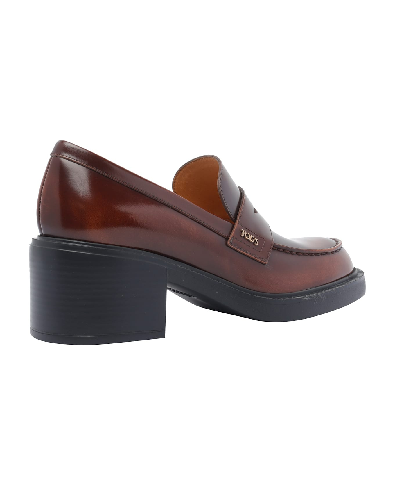 Leather Pump Loafers - 3