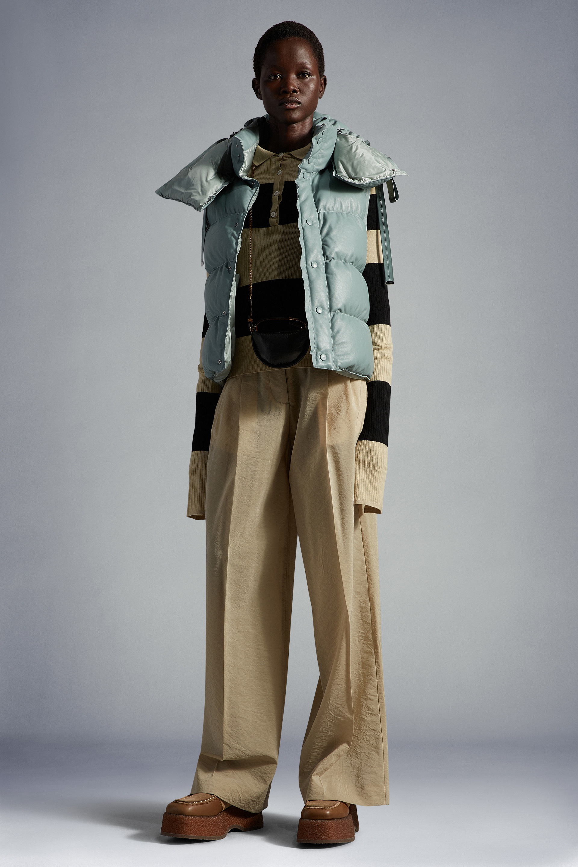 Nouri Leather Down Vest - 2