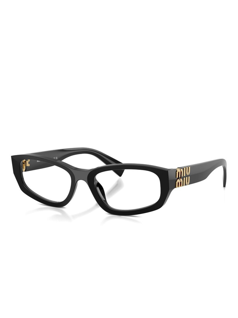 Miu Miu logo-detail glasses outlook
