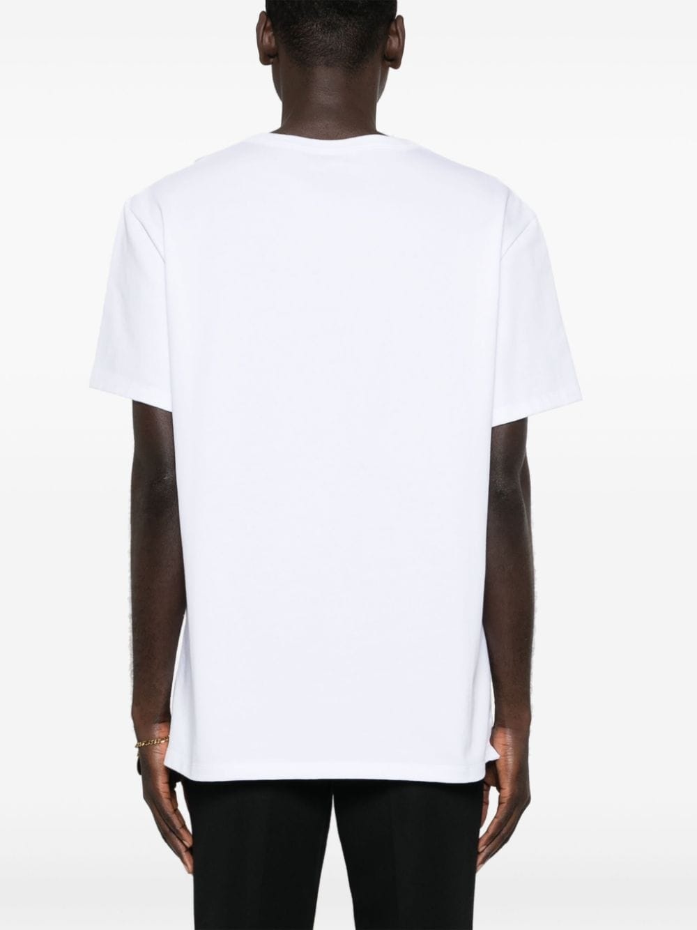 skull-print cotton T-shirt - 4