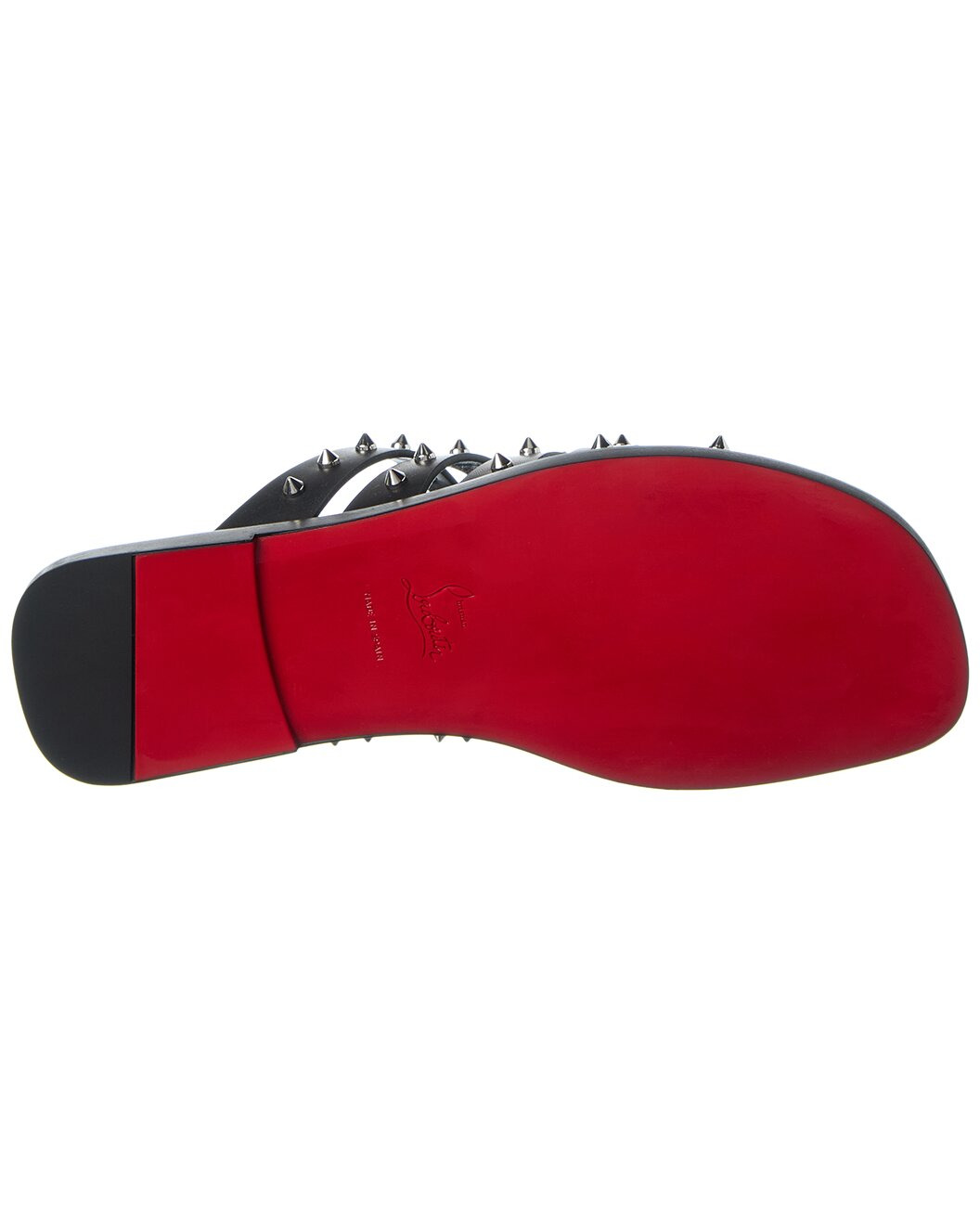 Christian Louboutin Charja Spike Leather Sandal - 4