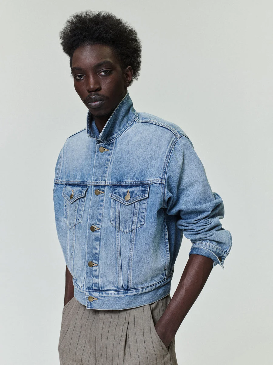 Denim Trucker Jacket - 1