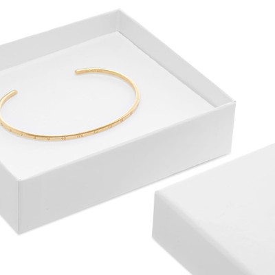 Maison Margiela Maison Margiela Number Logo Slim Bangle outlook