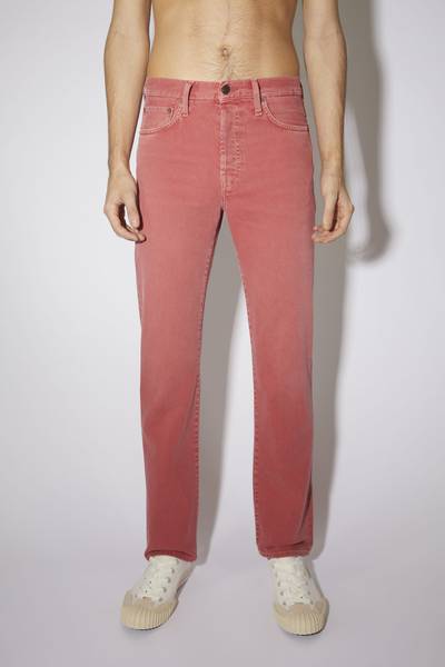 Acne Studios Straight fit jeans - Pink/orange outlook