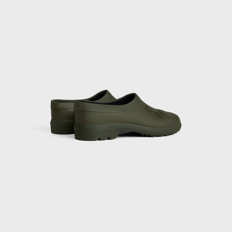 CELINE GARDEN CLOG IN NATURAL RUBBER outlook