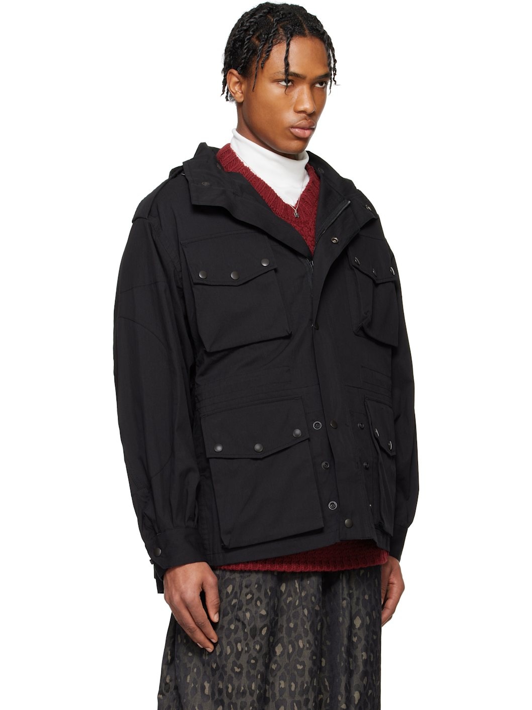 Black Field Coat - 2