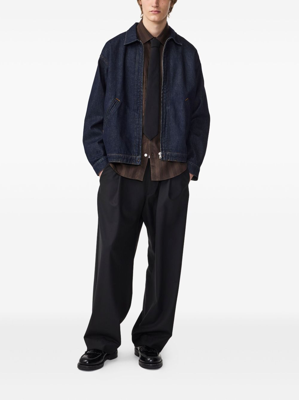zip-fastening pocket jacket - 2