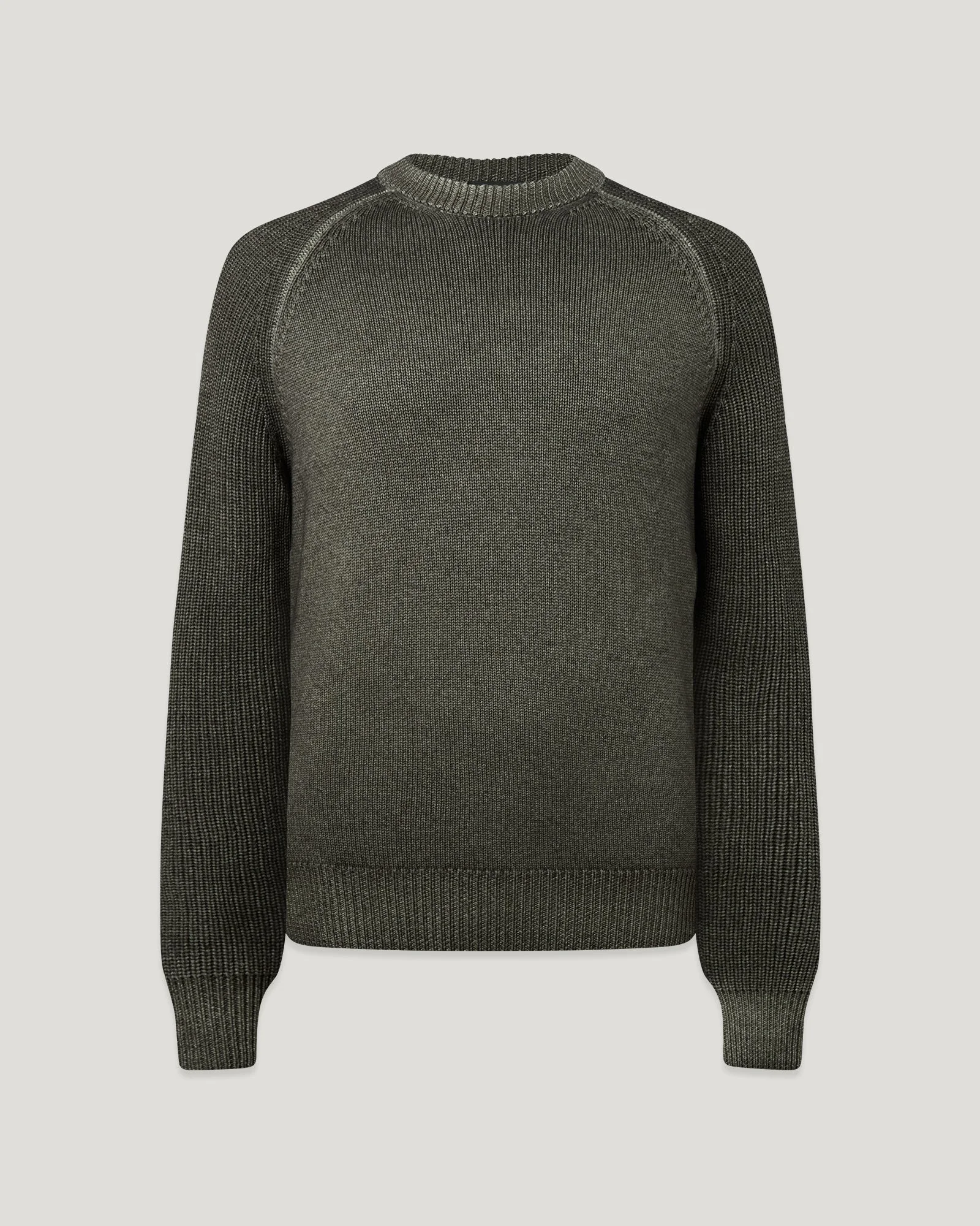 GARMENT DYE ASPECT CREW NECK - 1