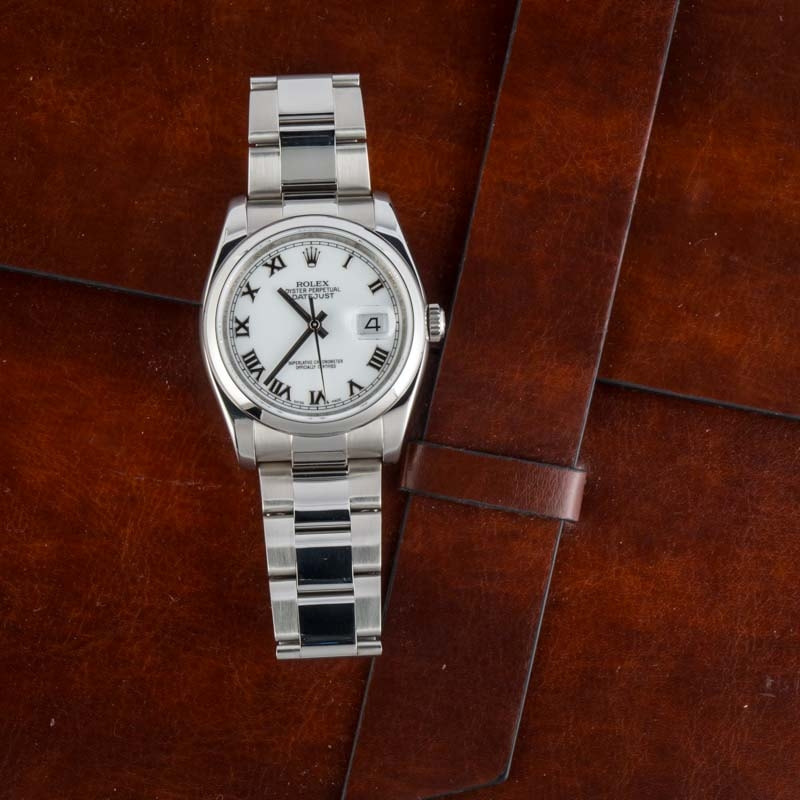 Rolex Datejust 116200 White Dial - 6