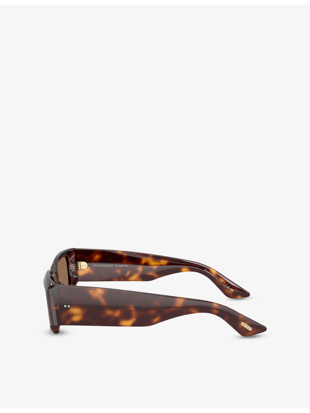 OV5583SU 1995 Rectangle-Frame Tortoiseshell Acetate Sunglasses - 3