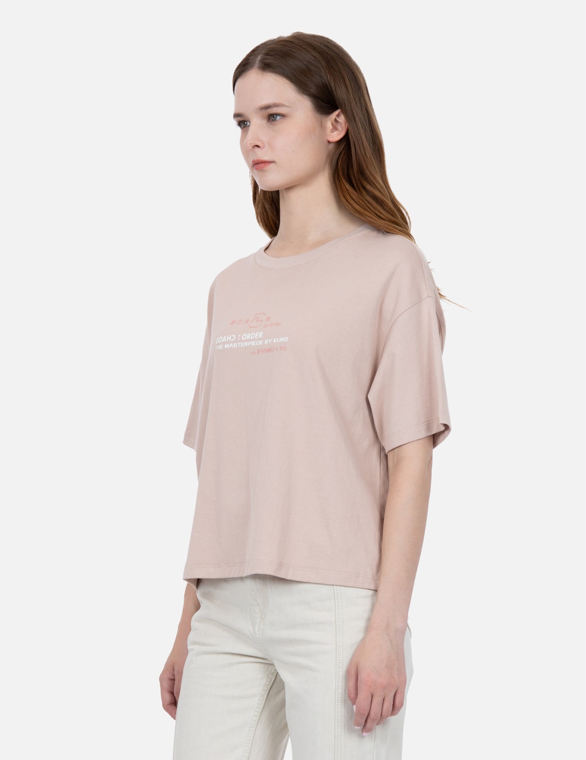 Logo and Kamon Print T-shirt - 8