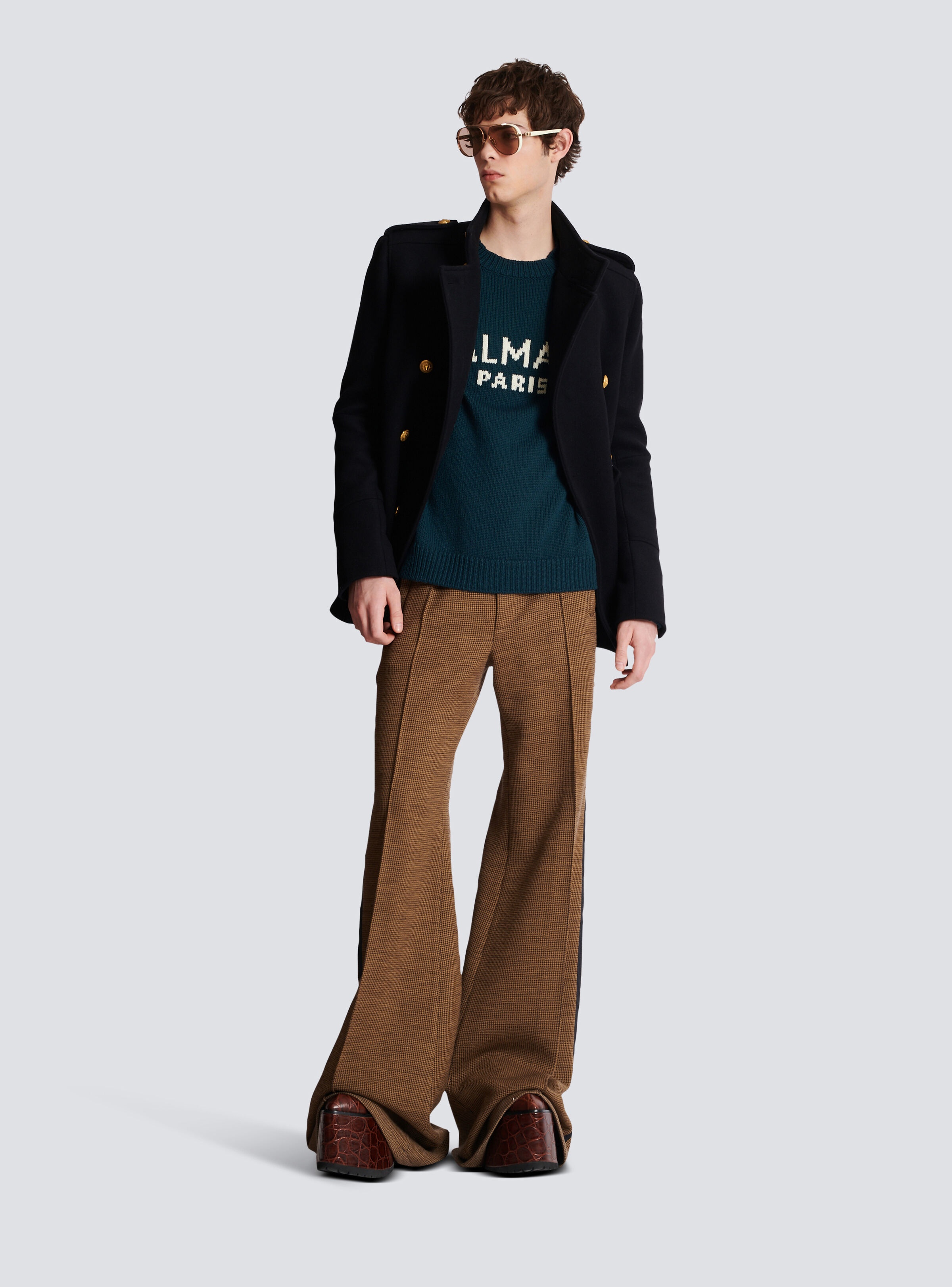 Balmain merino wool jumper - 2