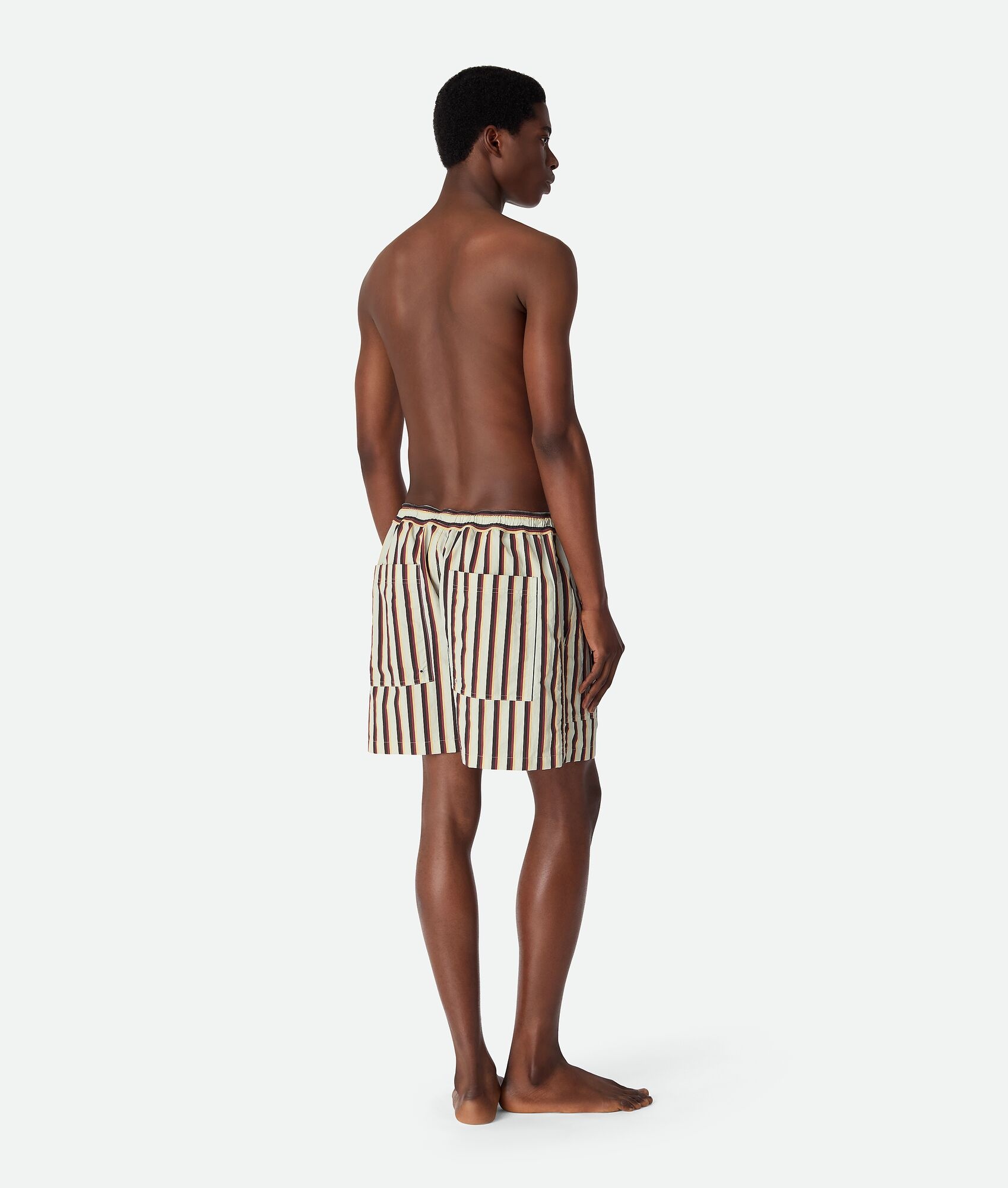 Stripe Nylon Swim Shorts - 3