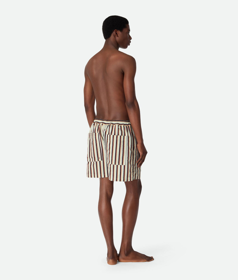Stripe Nylon Swim Shorts 3