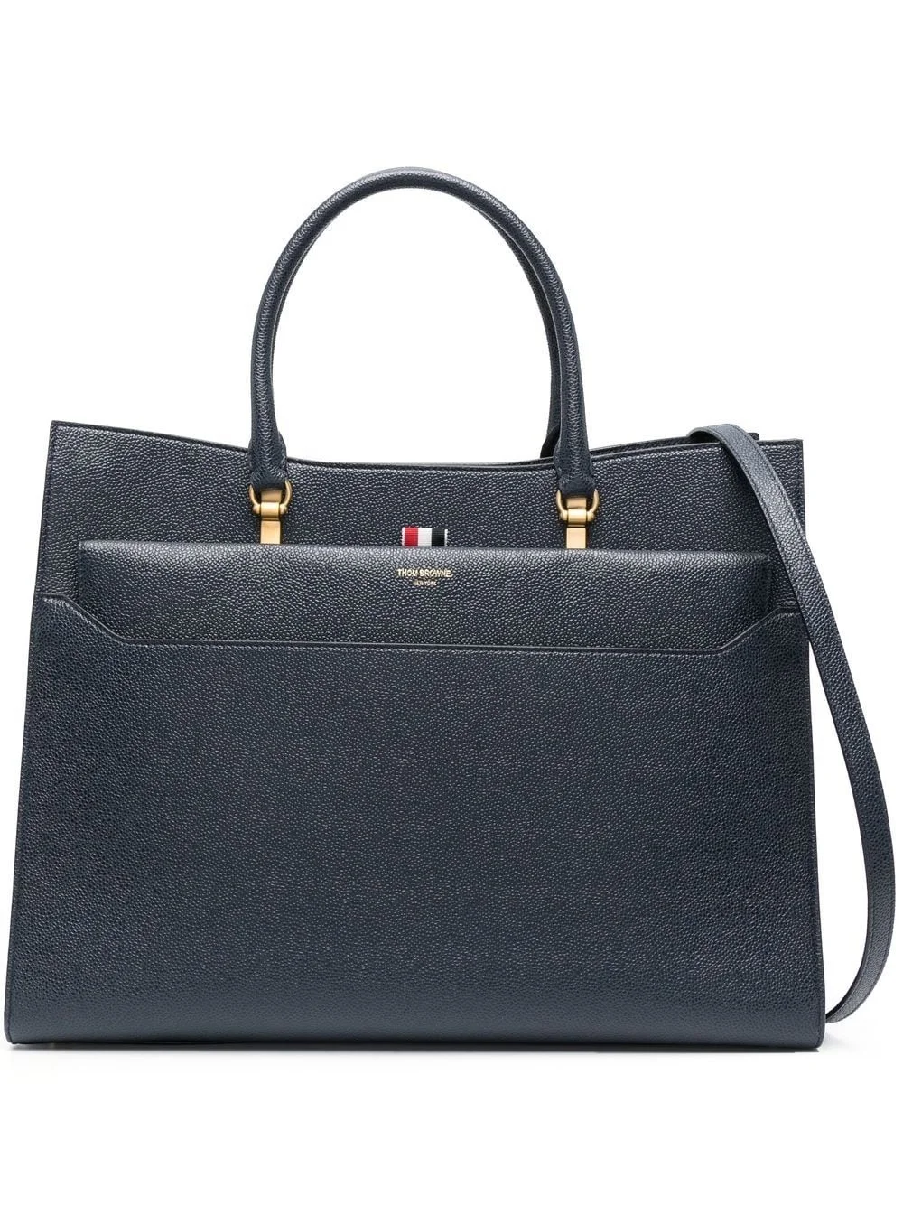 pebbled-leather Duet tote - 1