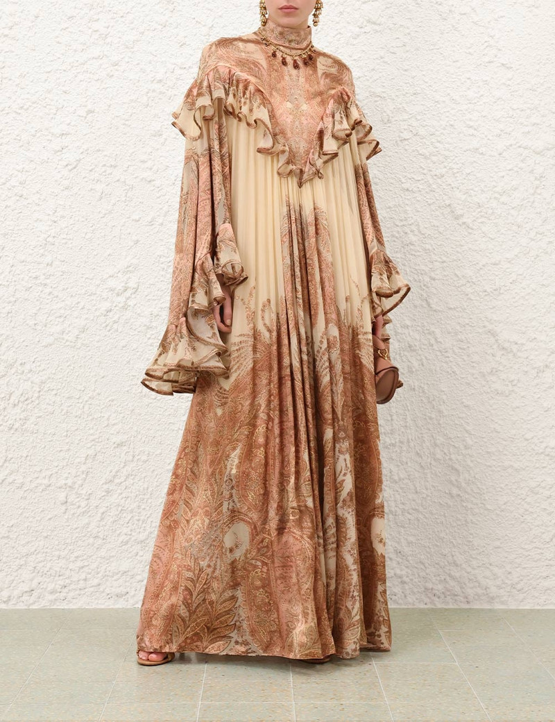 Zimmermann HYPNOTIC BURNOUT DRESS outlook