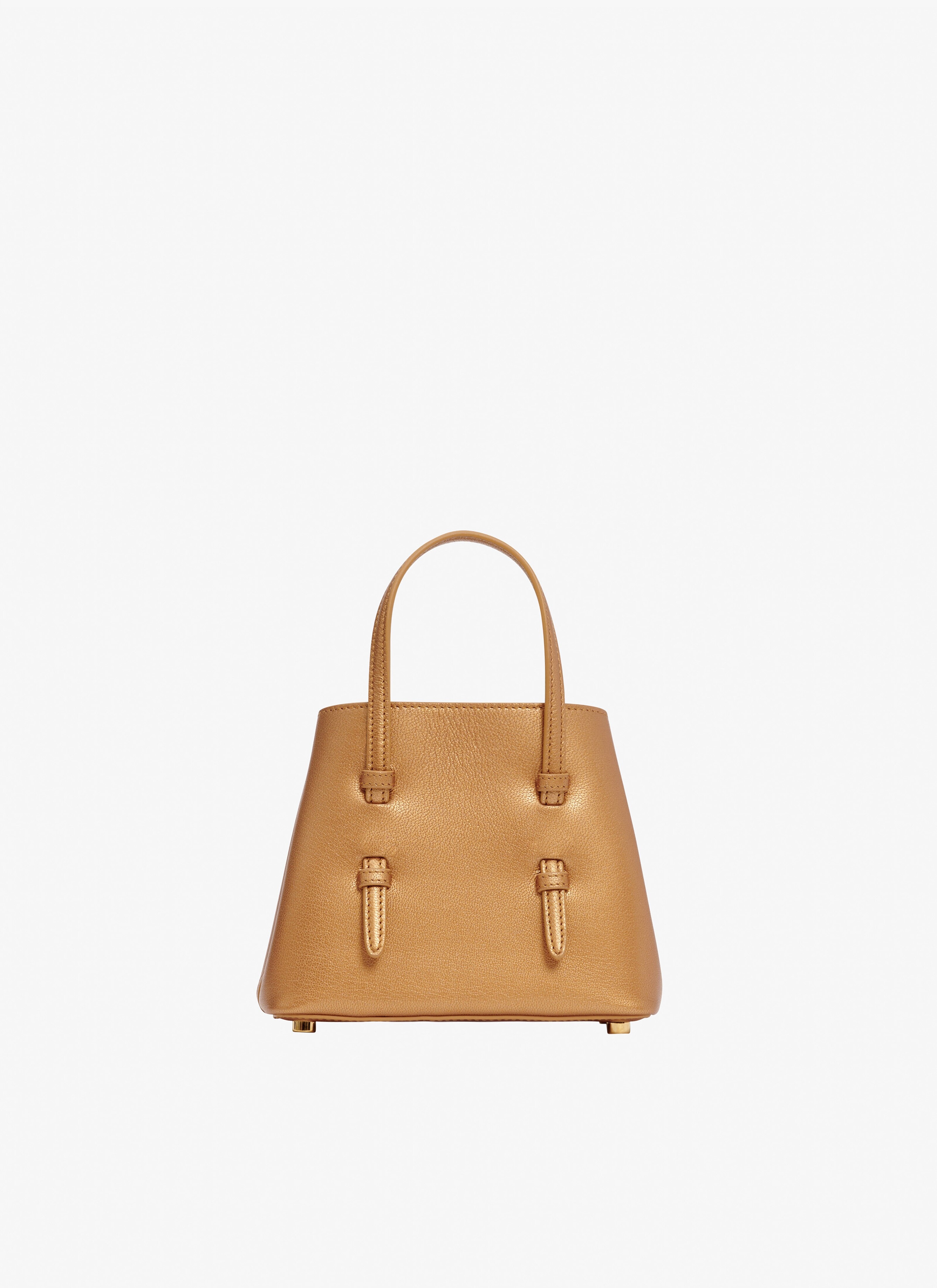 MINA 16 BAG IN METALLIC GOATSKIN - 3