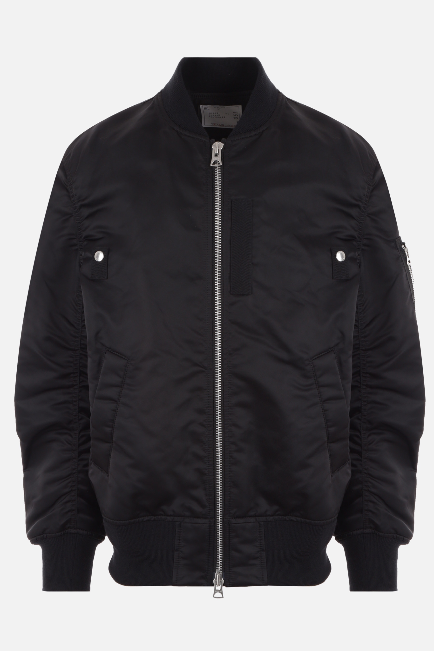 NYLON PADDED BOMBER JACKET - 1