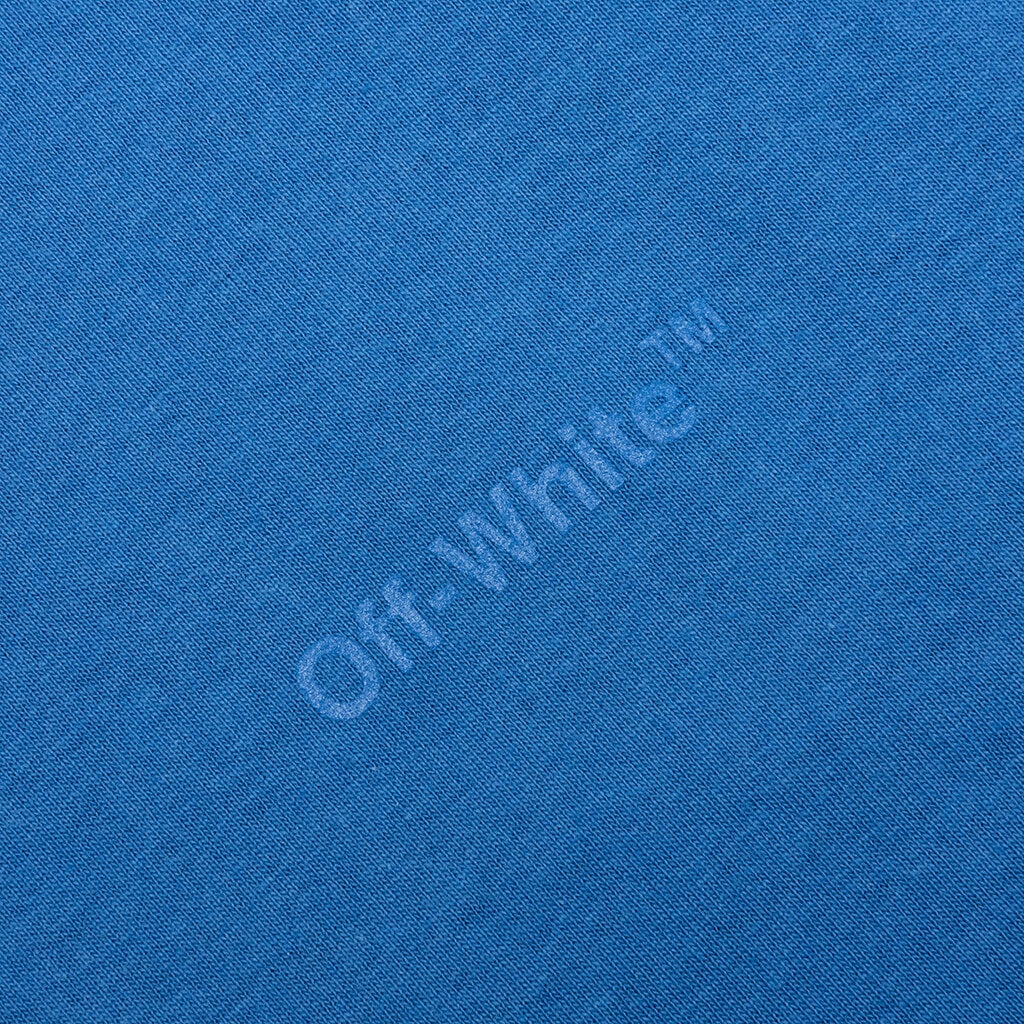 OFF-WHITE C/O VIRGIL ABLOH DIAG TAB OVER S/S TEE - PEACOCK - 3