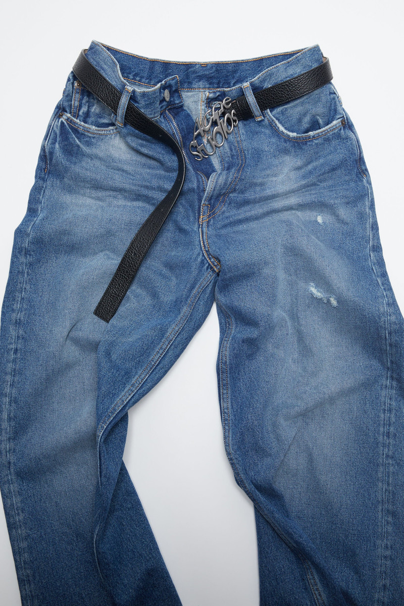 Logo buckle belt - Black 3