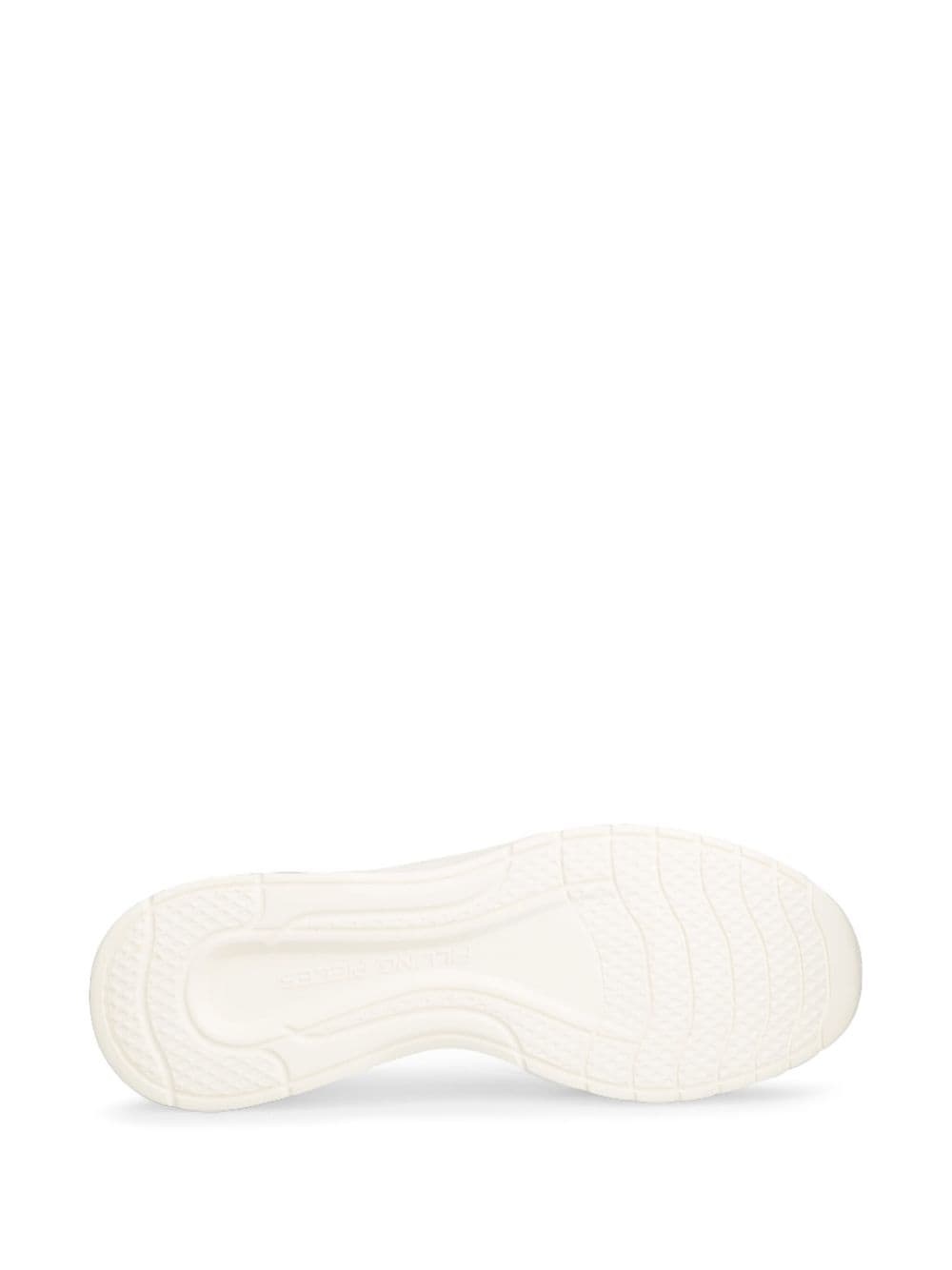 logo-print low-top sneakers - 3