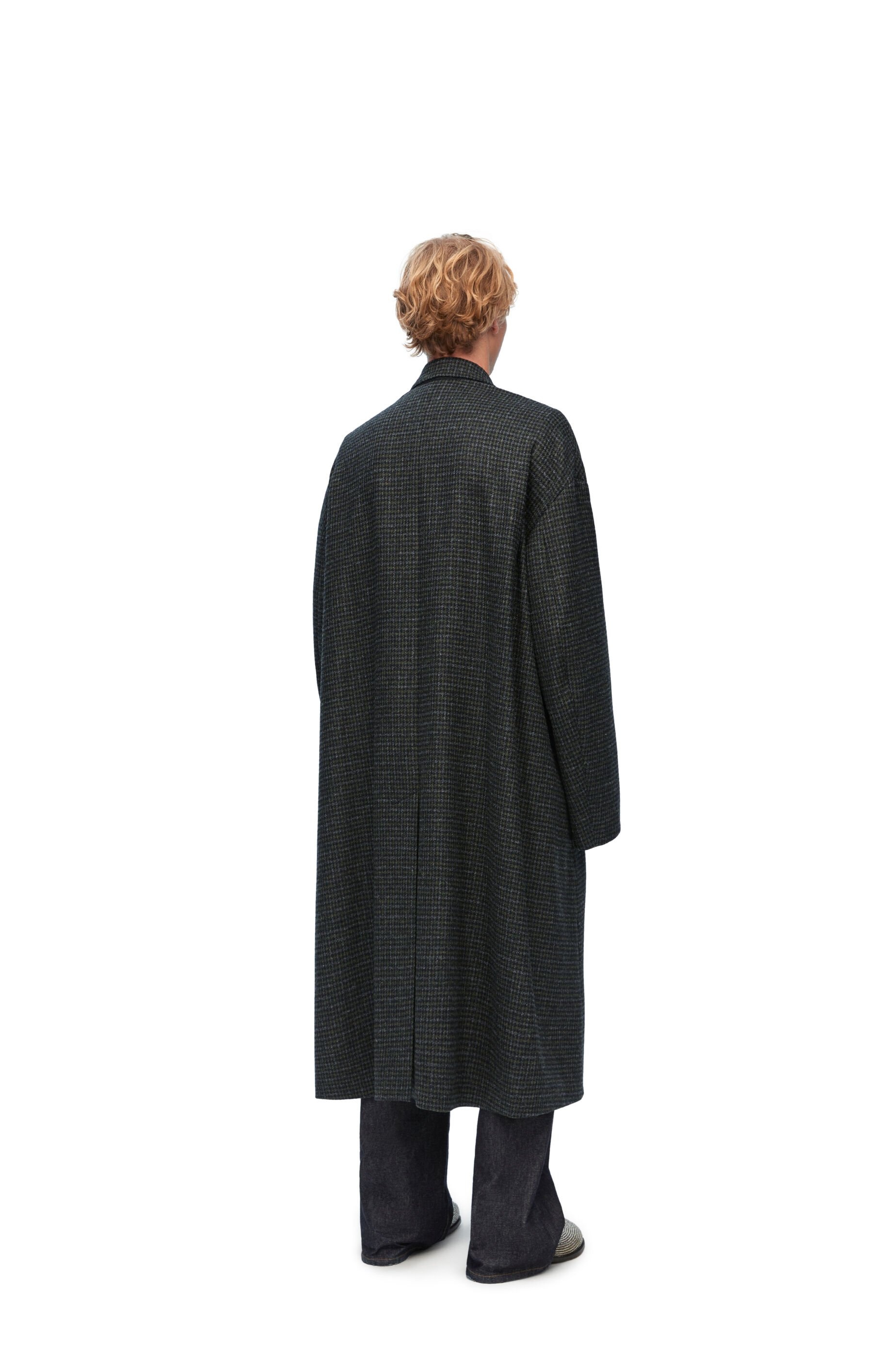 Double layer coat in wool - 4