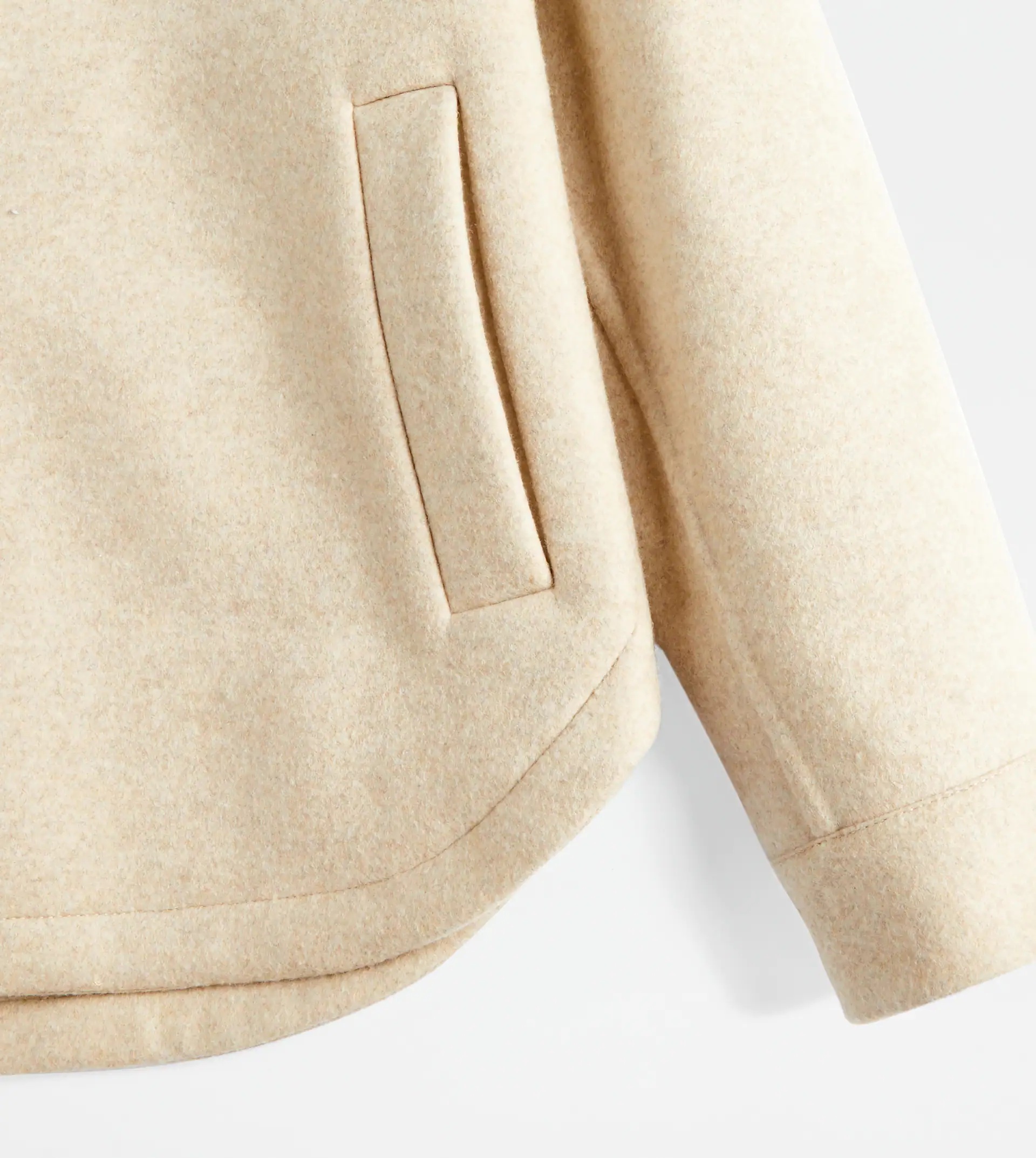 TOD'S SHIRT JACKET - BEIGE - 9