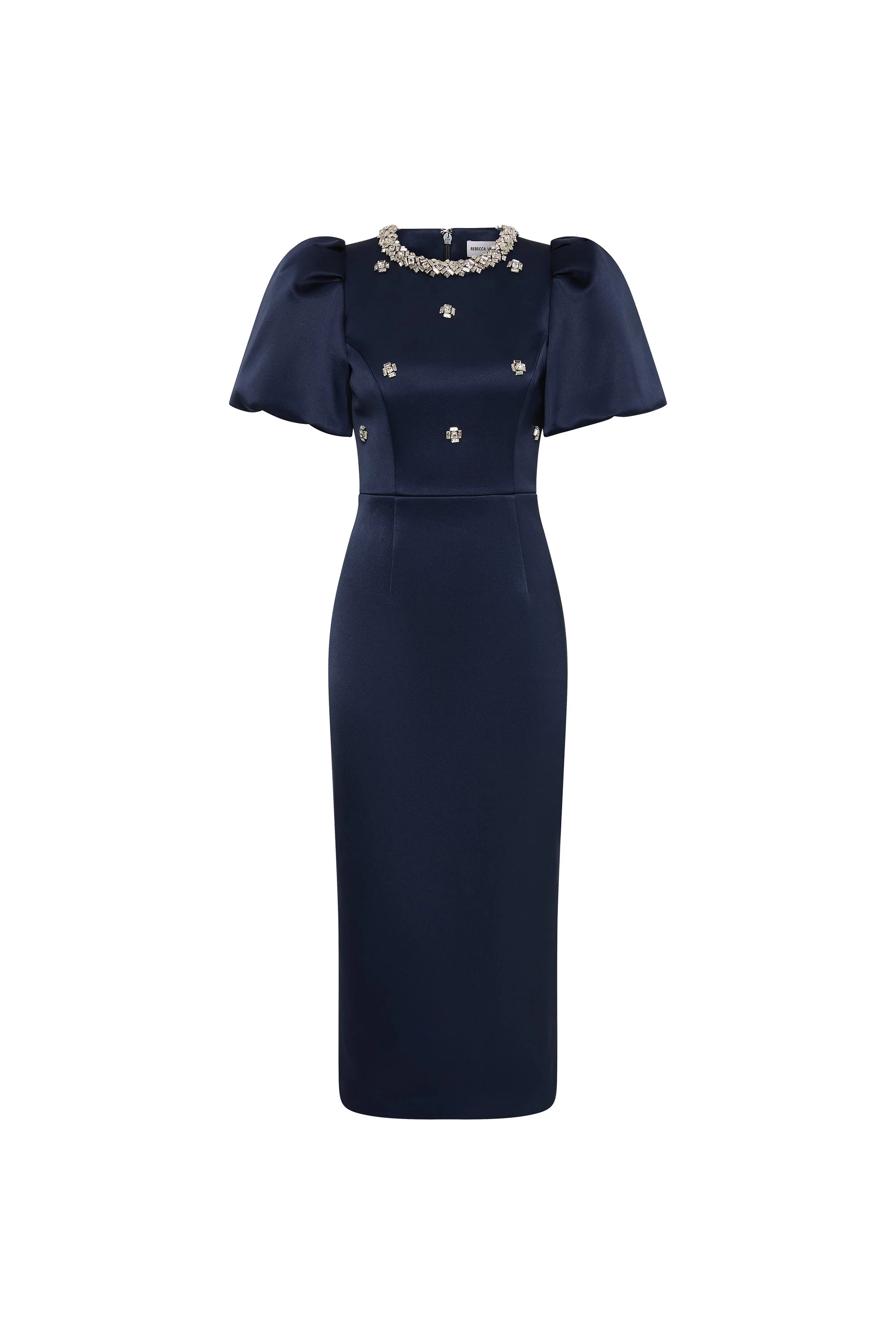 Ayla Short Sleeve Midi Dress - 1