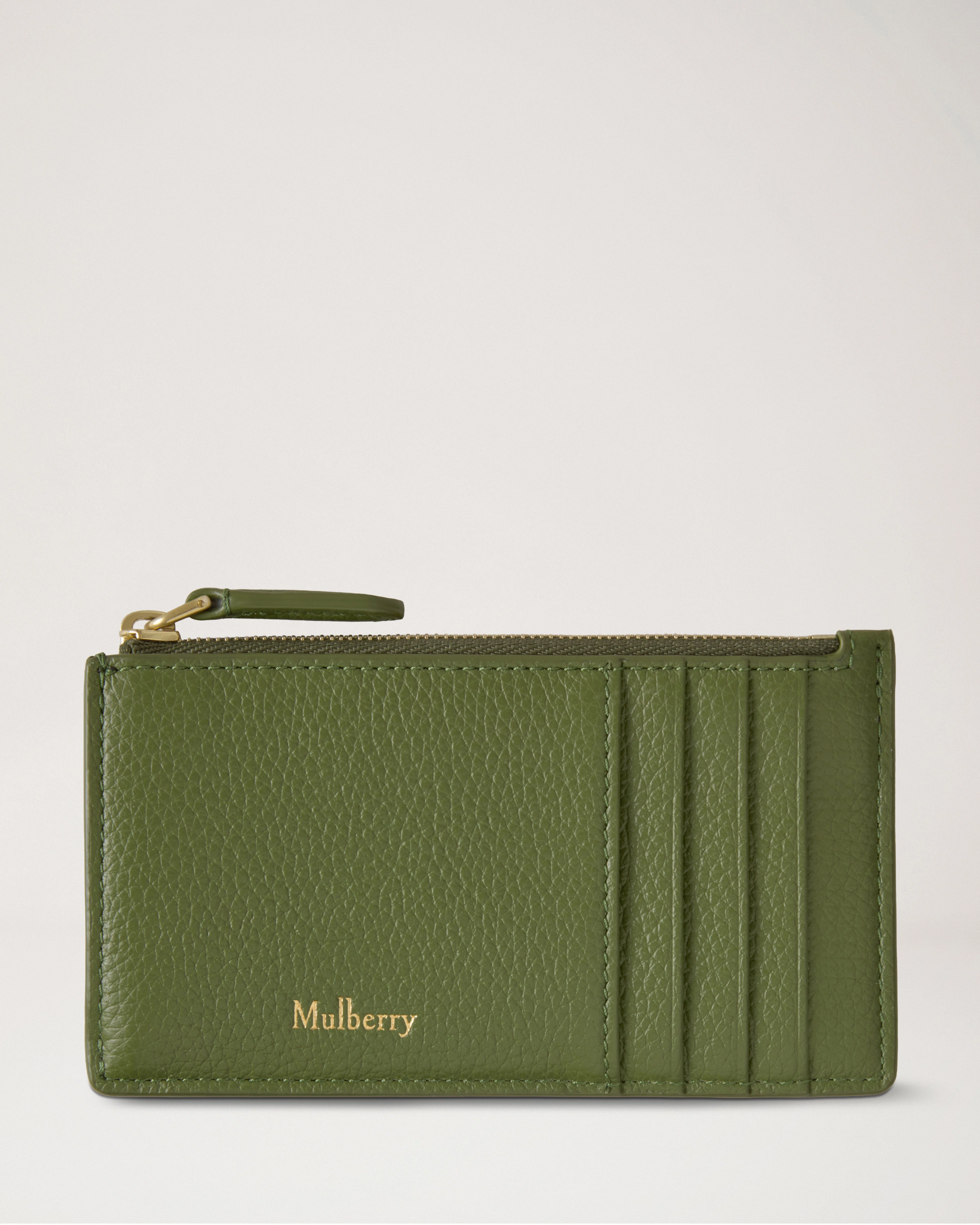 Continental Long Zipped Card Holder
Fern Small Classic Grain - 1