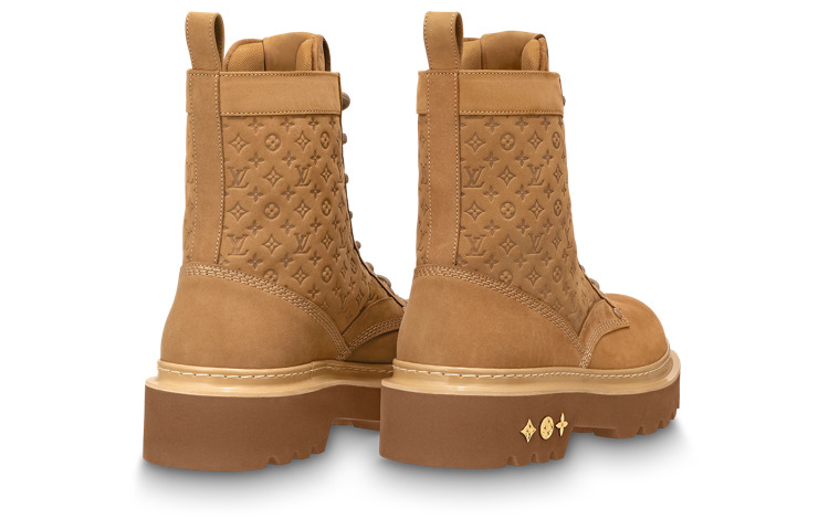 LOUIS VUITTON Ranger Ankle Boots 'Brown Monogram' 1ABFZJ - 3