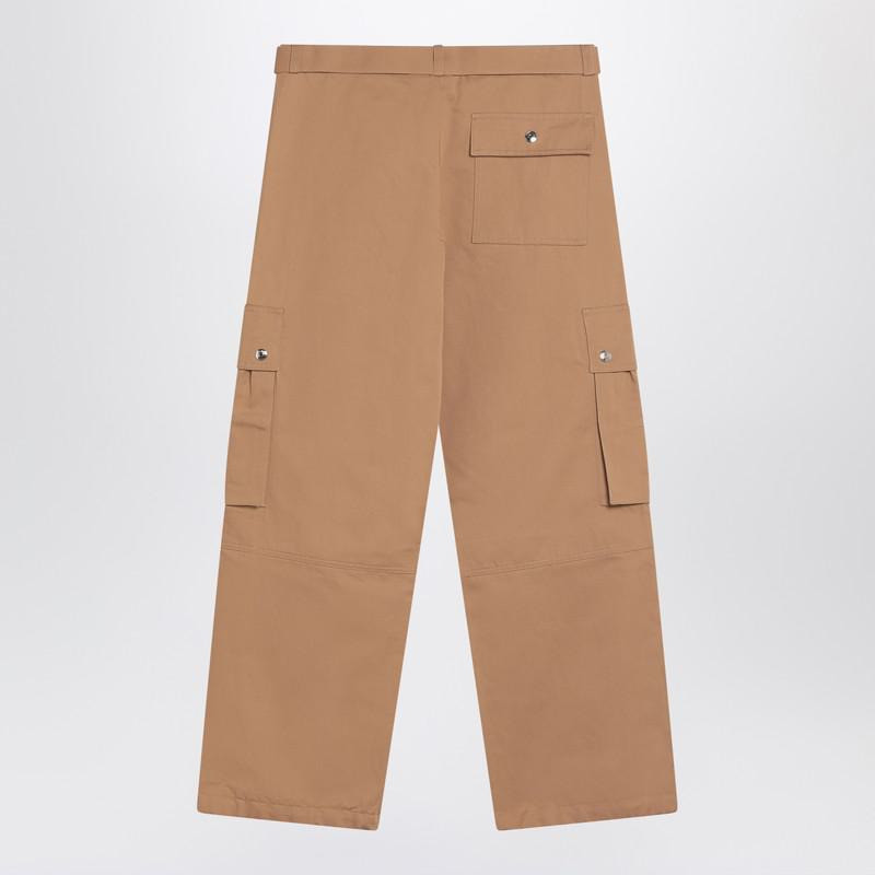 JACQUEMUS Jacquemus Camel-Coloured Cargo Trousers outlook