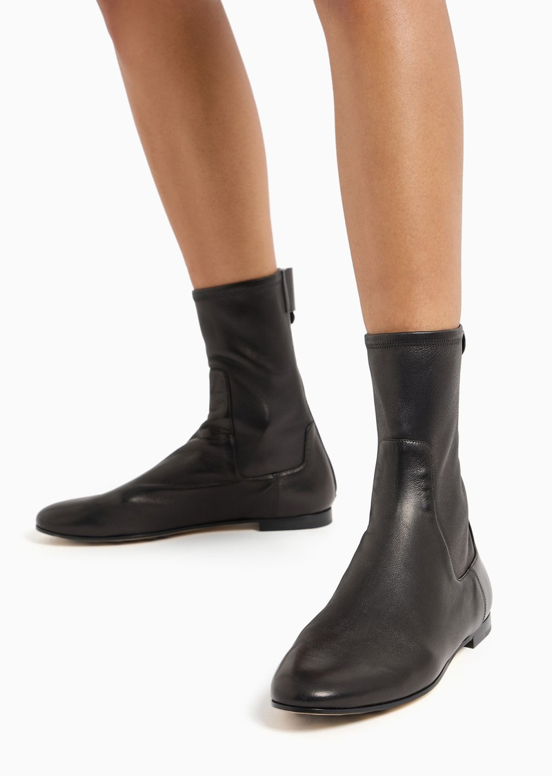 Nappa leather ankle boots 6