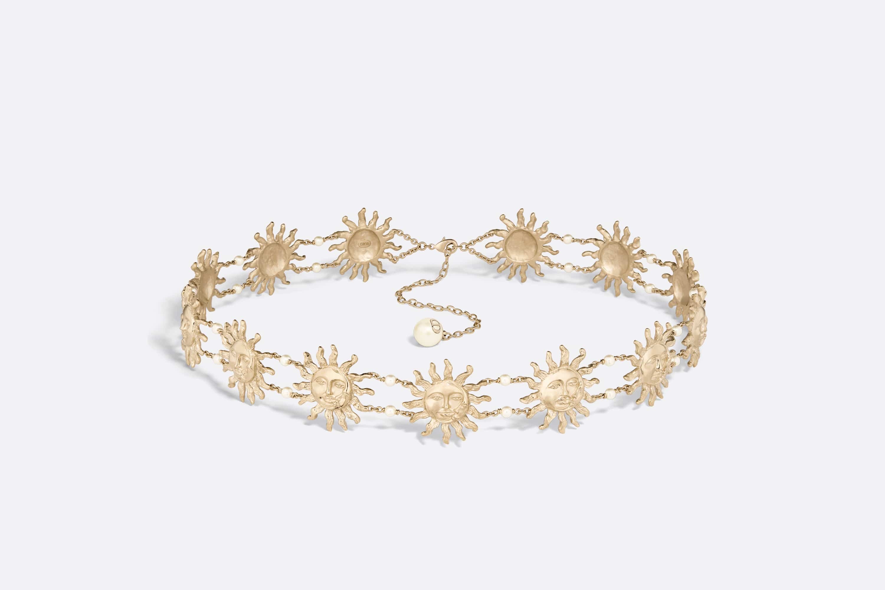Toile de Jouy Soleil Chain Belt - 1