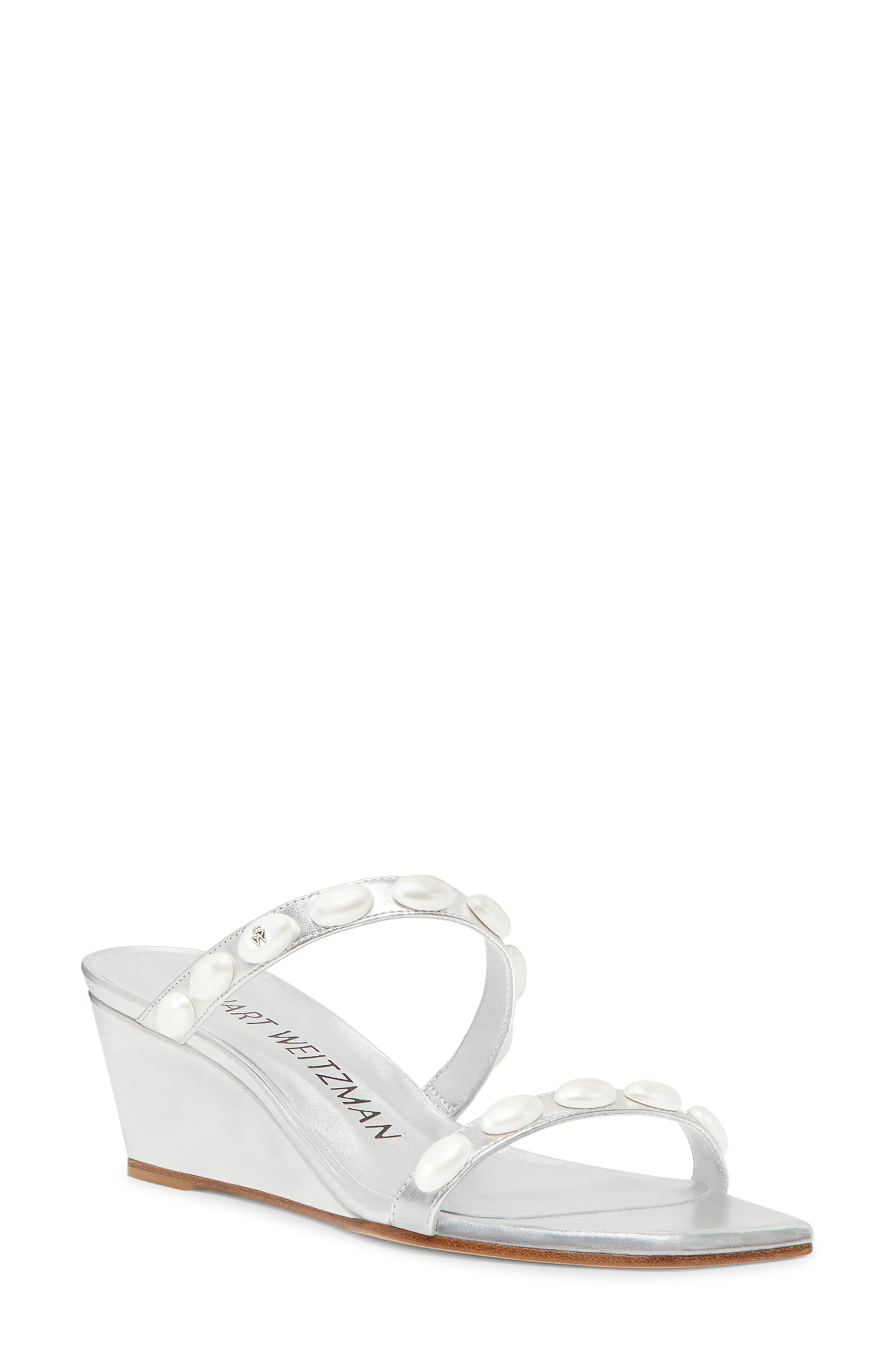 Pearlita 50 Wedge Slide Sandal - 1