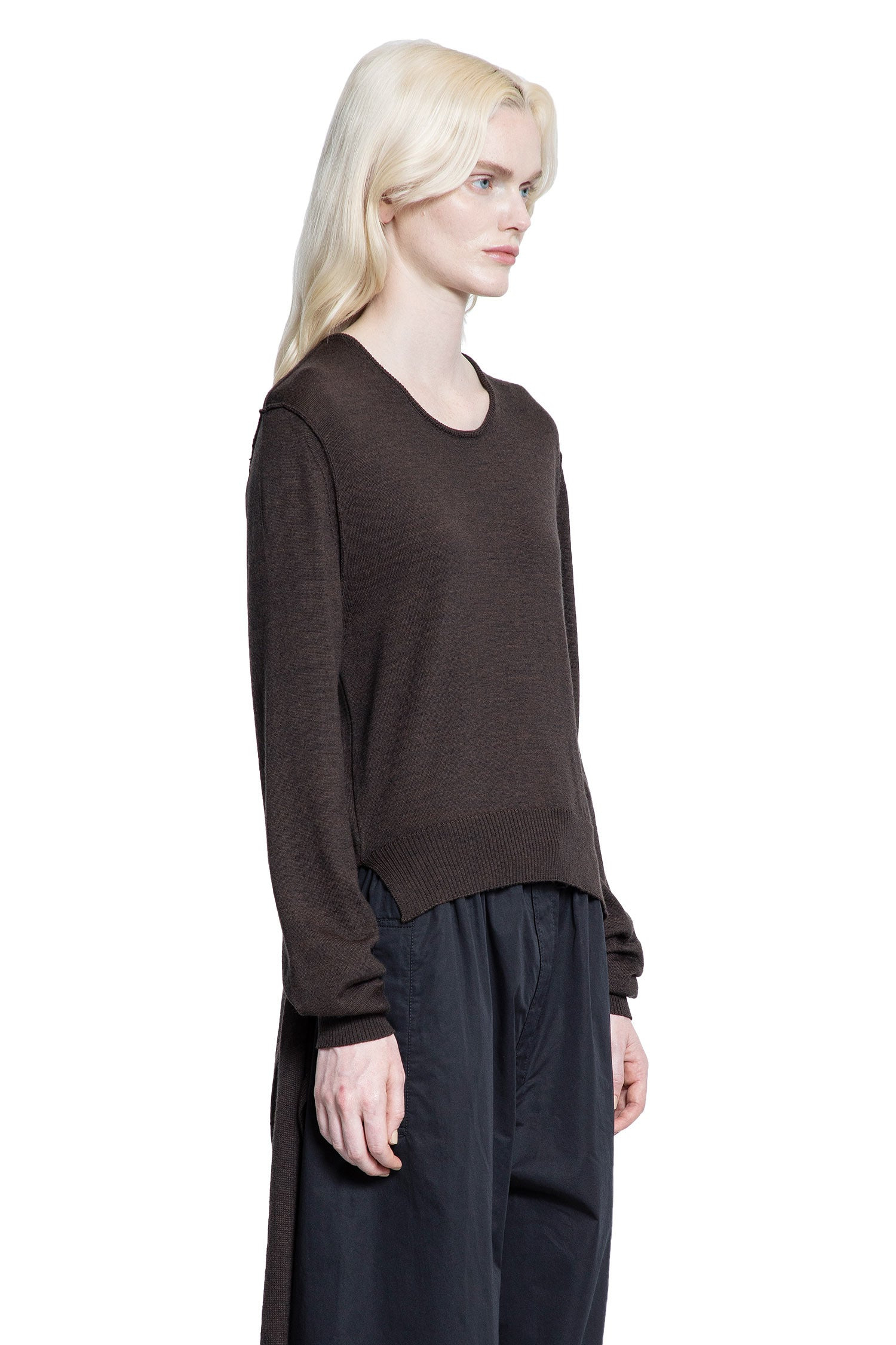 Trompe L'oeil Crewneck Jumper - 2